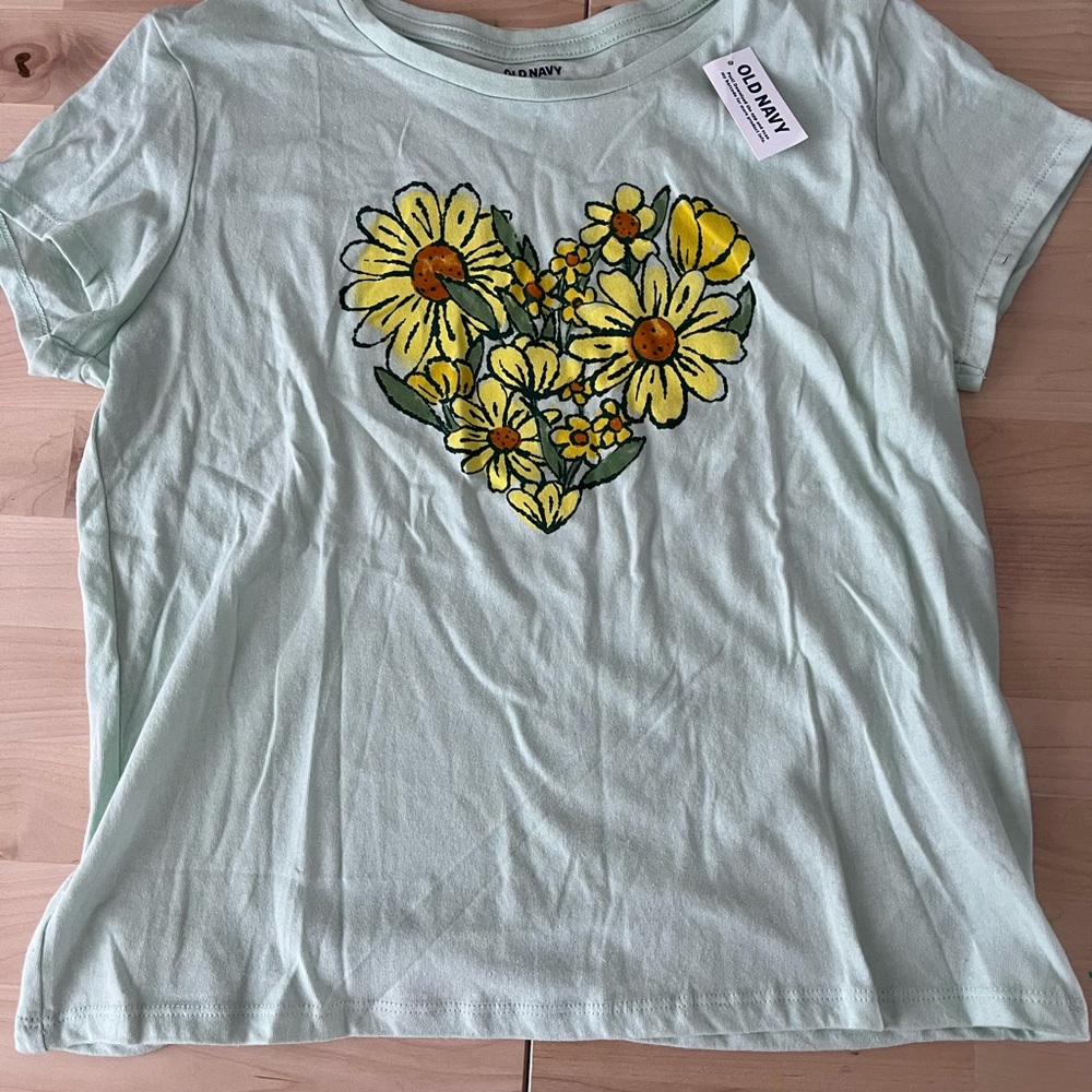 Old Navy Mint Green Plus Size Tee